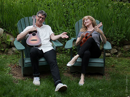 the Ukulele Scramble, photo by Karen Gardner