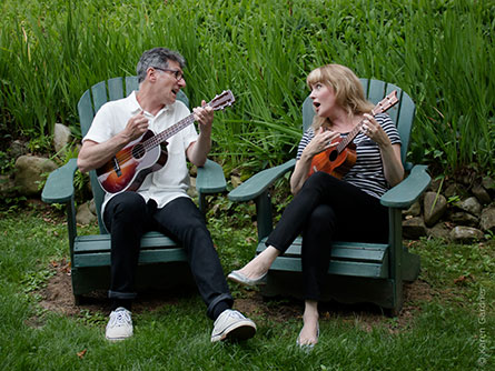 the Ukulele Scramble, photo by Karen Gardner